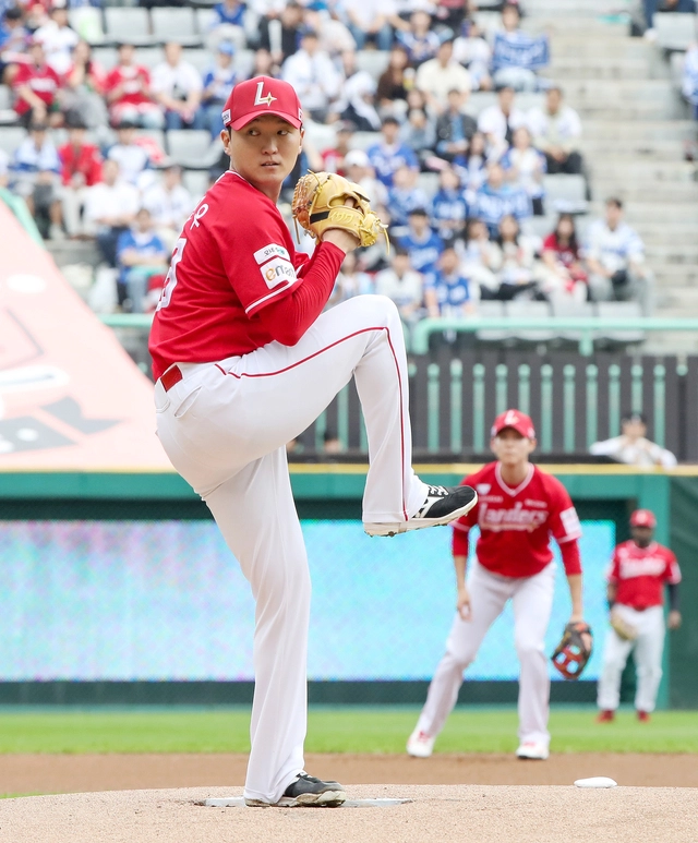 SSG의 김건우. SSG 제공