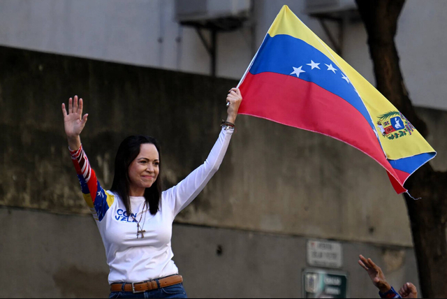 올해 노벨평화상을 수상한 마리아 코리나 마차도 베네수엘라 야당 지도자. 사진  El Nacional, María Corina Machado