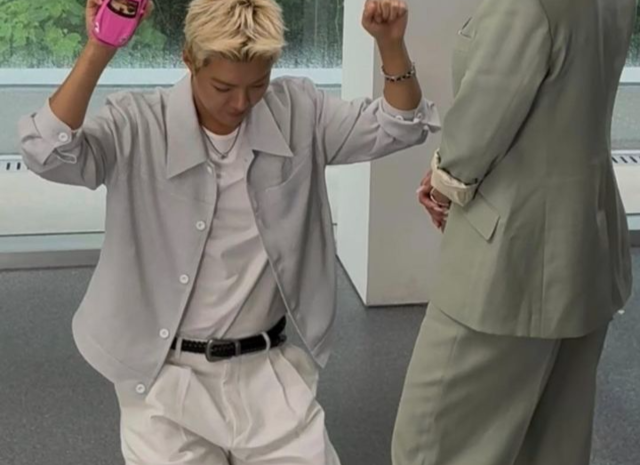 강남(왼쪽), 이상화. 강남 인스타그램 캡처·뉴시스