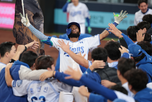 삼성의 르윈 디아즈. 삼성 제공