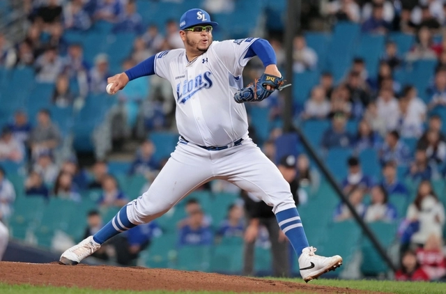 삼성의 아리엘 후라도. 삼성 제공
