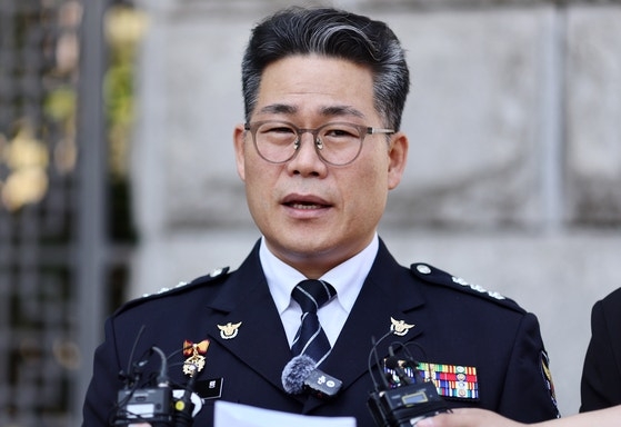 백해룡 경정. 연합뉴스