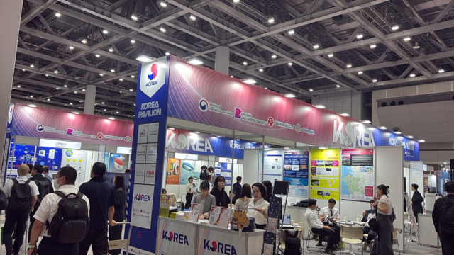 2025 리스콘 도쿄 재난안전기업 통합한국관 운영 사진. 행정안전부 제공