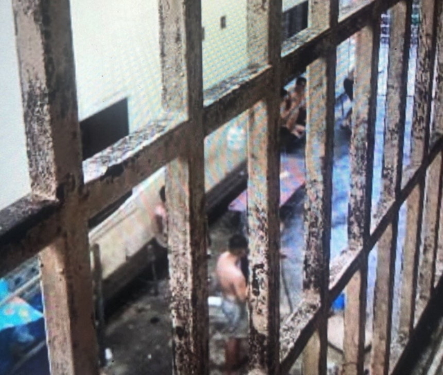 캄보디아 이민국 구금시설. 연합뉴스