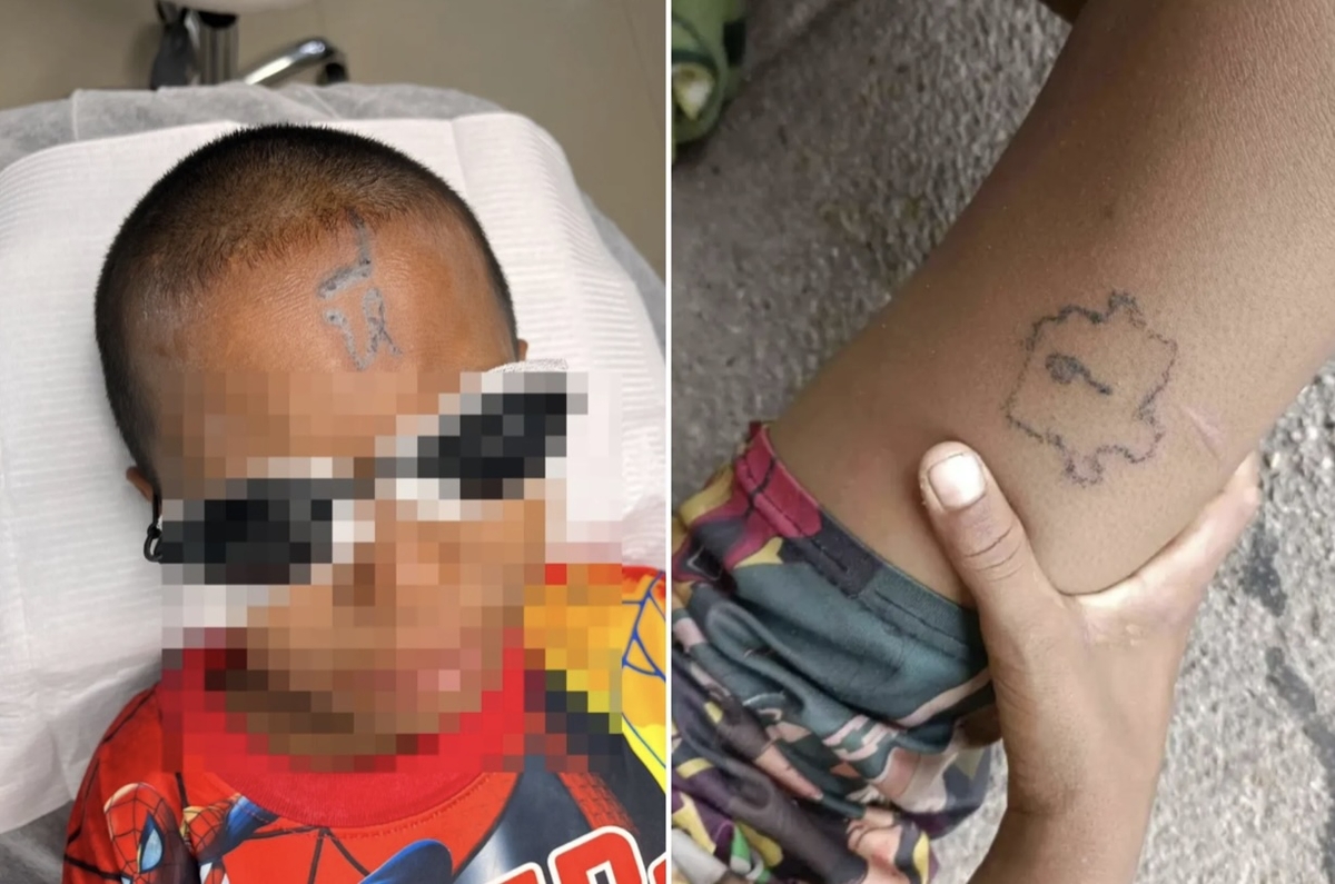 10살 이마에 외설 낙서”…태국서 초등생 집단 타투 폭행 충격 | 문화일보