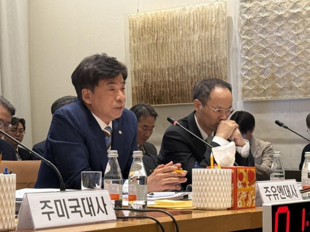 ‘李 측근’ 차지훈 주유엔대사, 정동영 통일 ‘두 국가론’ 부정
