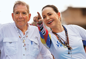 마차도와 ‘이인삼각 투쟁’ 곤살레스… 정권교체 희망 안고 대선까지 출마[Leadership]