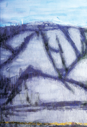 산의 정기를 담은 파노라마[그림 에세이]