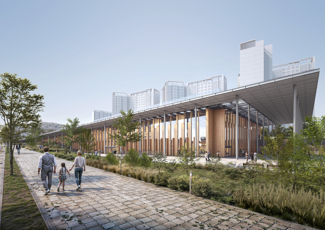 서울시립동대문도서관 조감도. 동대문구청 제공