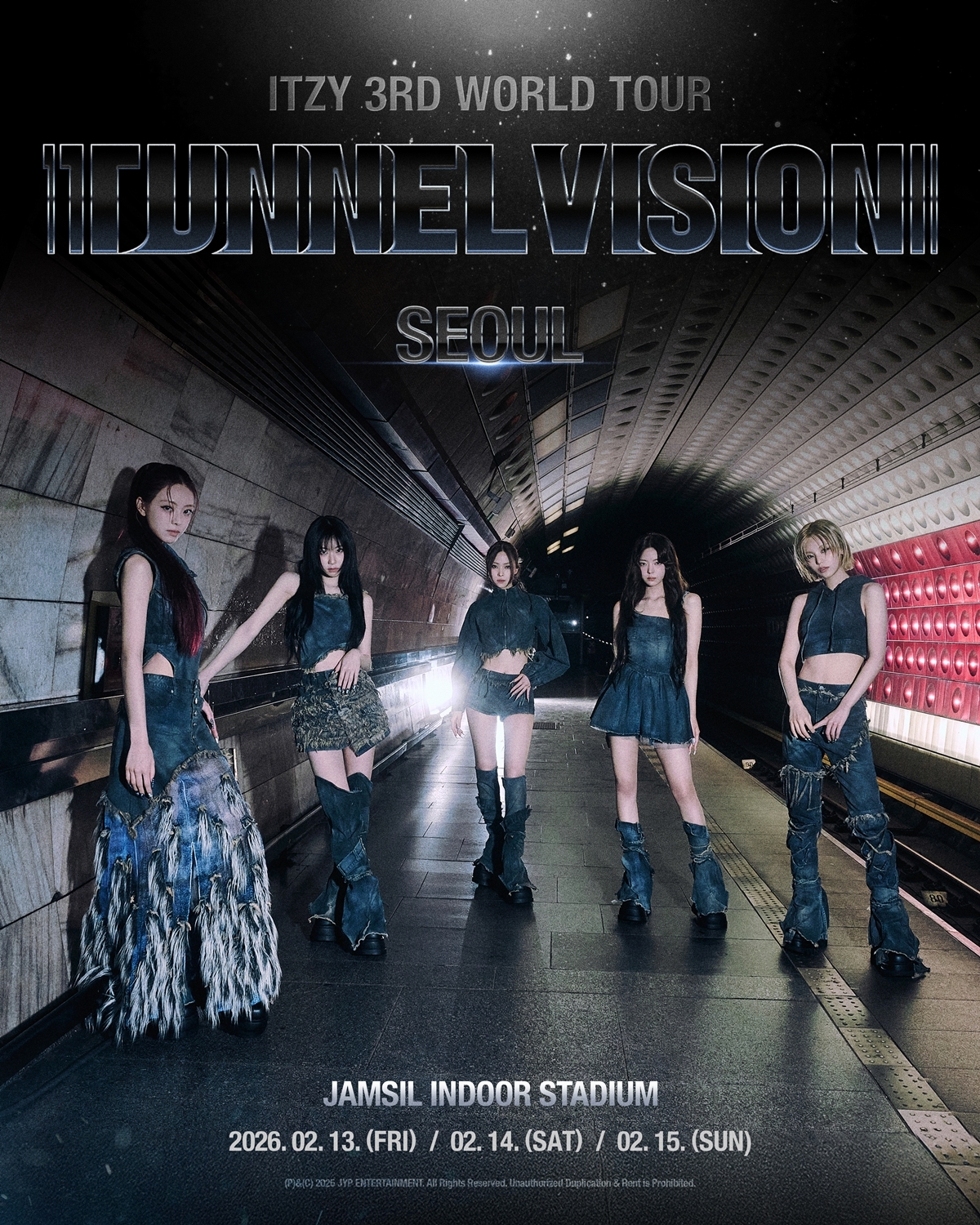 ITZY, 2026년 新월드투어 'TUNNEL VISION' 돌입 | 문화일보