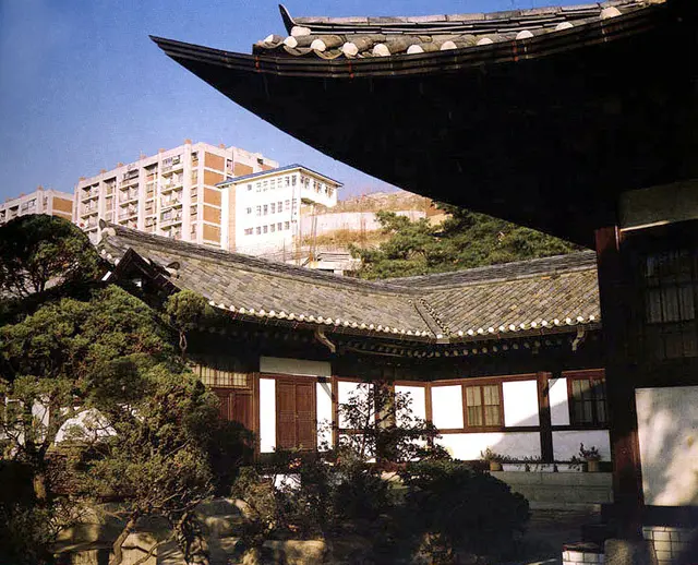 이승만 초대 대통령이 거주하던 서울 종로구 이화동 소재 이화장의 모습.