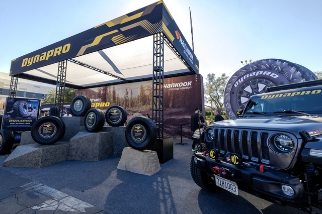 ‘2025 세마쇼’ 한국타이어 브랜드 부스. 한국타이어 제공