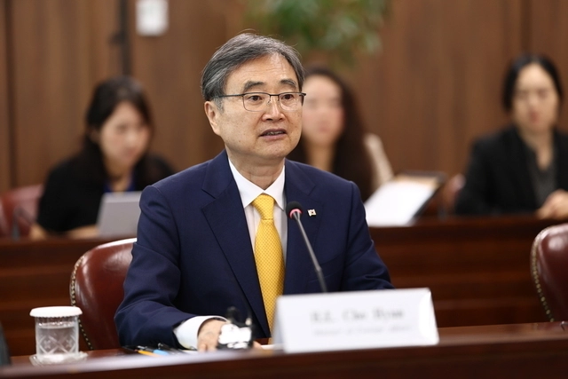 조현 외교부 장관. 연합뉴스