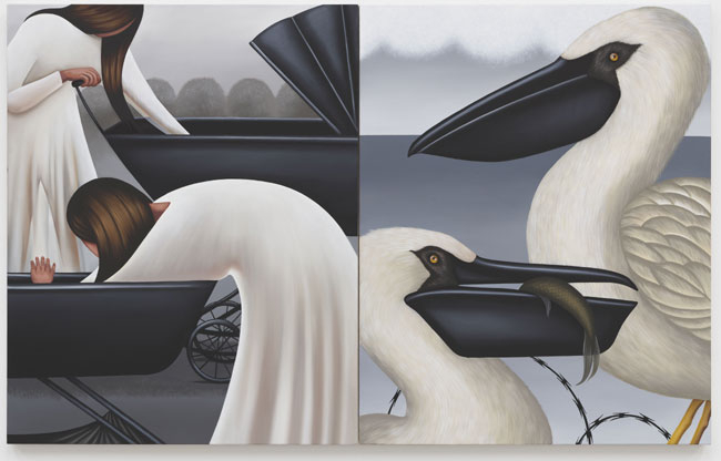 “아름답고도 잔혹한… ‘모성의 양면성’ 캔버스에 담았다”