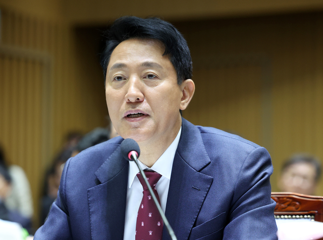 오세훈 서울시장. 뉴시스