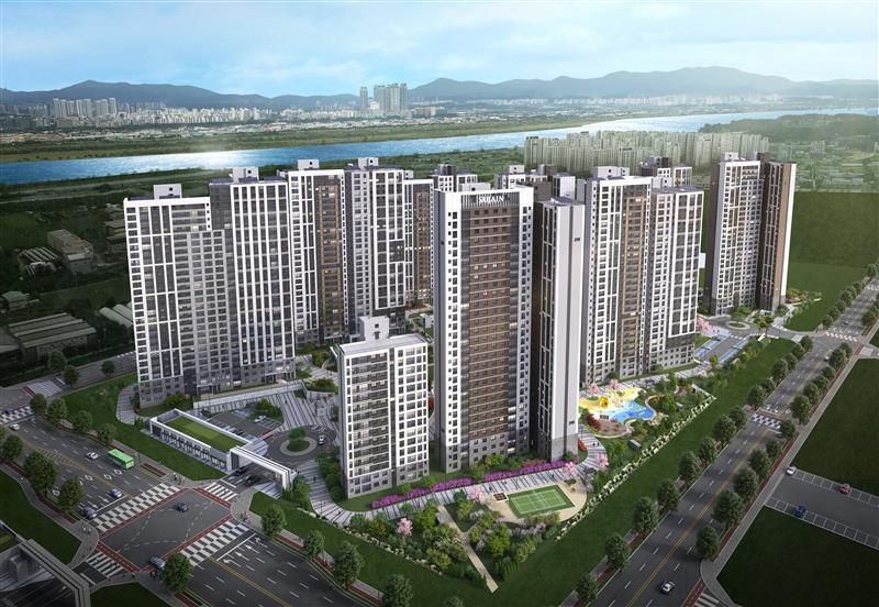 ‘수자인 그라센트 1차’ 분양… 김포 풍무 분상제 적용 지역
