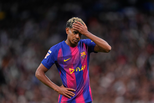 바르셀로나의 라민 야말. AP뉴시스