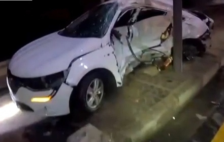 사진은 이해를 돕기 위한 것으로 기사와 직접 관련이 없음. 사진은 올해 7월 발생한 고등학생이 빌린 다른 렌터카 사고. 채널A 보도화면 캡처