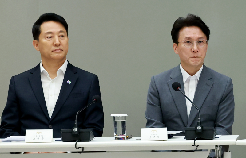 [속보]서울시장 선호도 오세훈 24.3% 김민석 11.8% 나경원 11.6% 정원오 11.2%