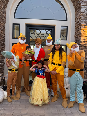 피나우의 대가족, 핼러윈 맞아 ‘백설공주와 일곱난쟁이’ 변신[SNS ZONE]