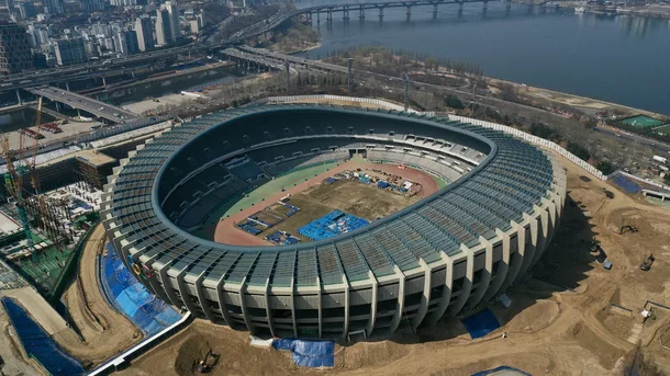 잠실종합운동장 차량 전면통제 안내