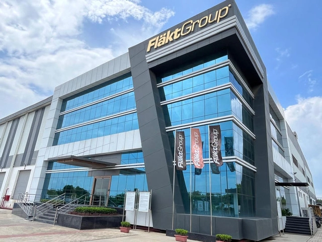 삼성전자가 인수한 유럽 최대 공조기기 업체 플랙트그룹 본사 모습.  삼성전자 제공