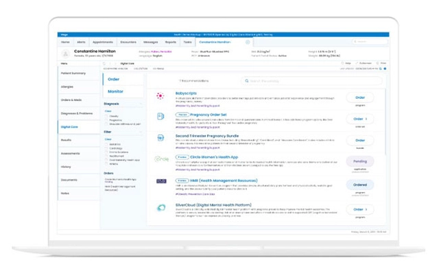 지난 6월 삼성전자가 인수한 디지털 헬스케어 기업 ‘젤스’가 제공하는 건강 모니터링 플랫폼 모습.  삼성전자 제공
