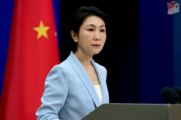 마오닝 중국 외교부 대변인. 중국 외교부 홈페이지 갈무리·뉴시스