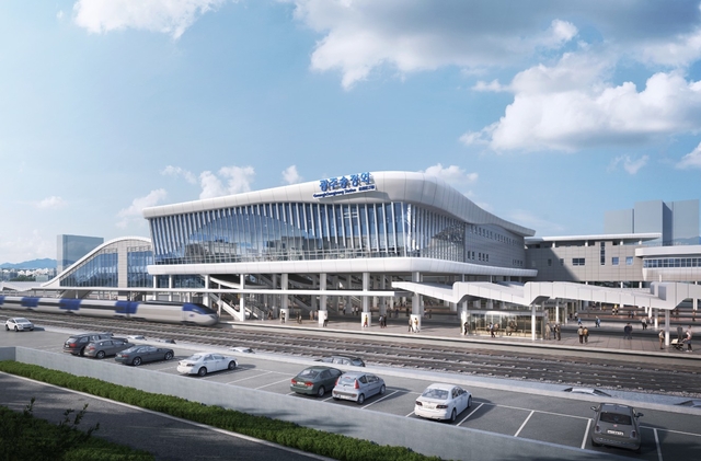 광주송정역사 증축 조감도