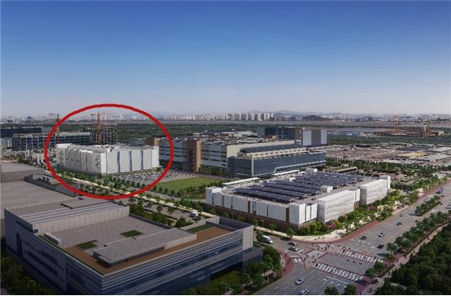 앰코테크놀로지코리아 송도 증축 공장 조감도. 인천경제청 제공