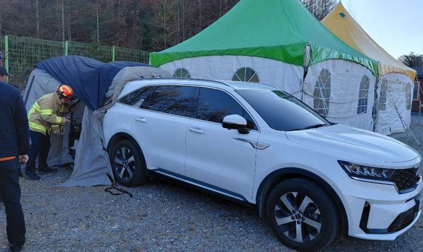 태백서 차박 남녀 숨진 채 발견…구급대원 도착했을 때 이미