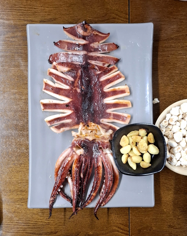 ‘상상주막’의 오징어포.