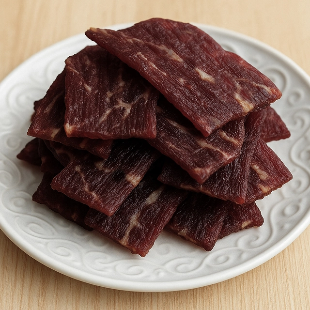 ‘정육포’의 전통 육포.