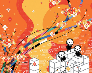 천진난만한 동심의 한마당[그림 에세이]