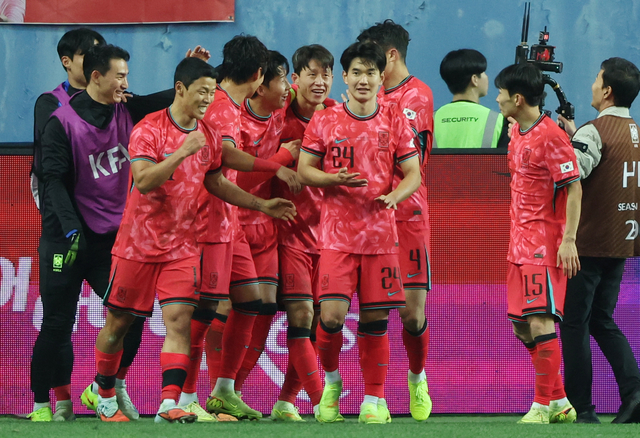 한국 축구 국가대표팀. 뉴시스
