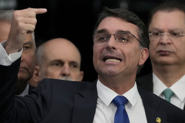 플라비우 보우소나루 브라질 상원의원. AP뉴시스