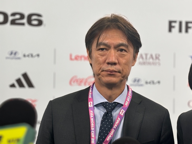 홍명보 축구대표팀 감독. 뉴시스