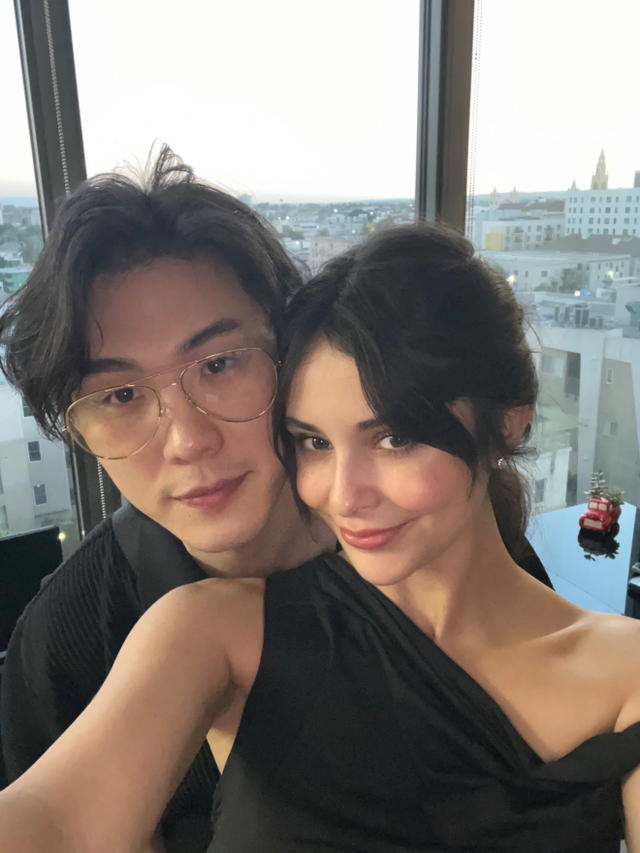 미국 이민세관단속국에 억류된 한국인 황태화(왼쪽)씨와 그의 아내 셀레나 디아즈. 고펀드미 캡처