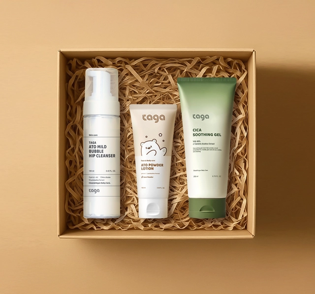 송파베이비 첫만남 축하용품 3종세트.  타가 제공