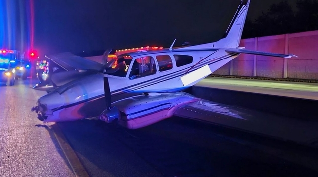 사고 현장. 플로리다주 경찰