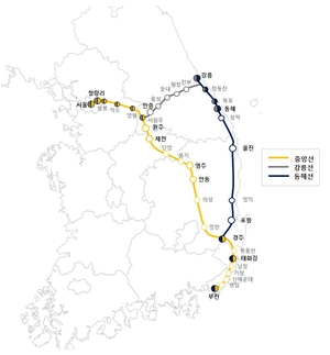 KTX-이음, 태화강역 정차 늘고 북울산·남창역도 정차…강릉까지 동해선도 신규 운행