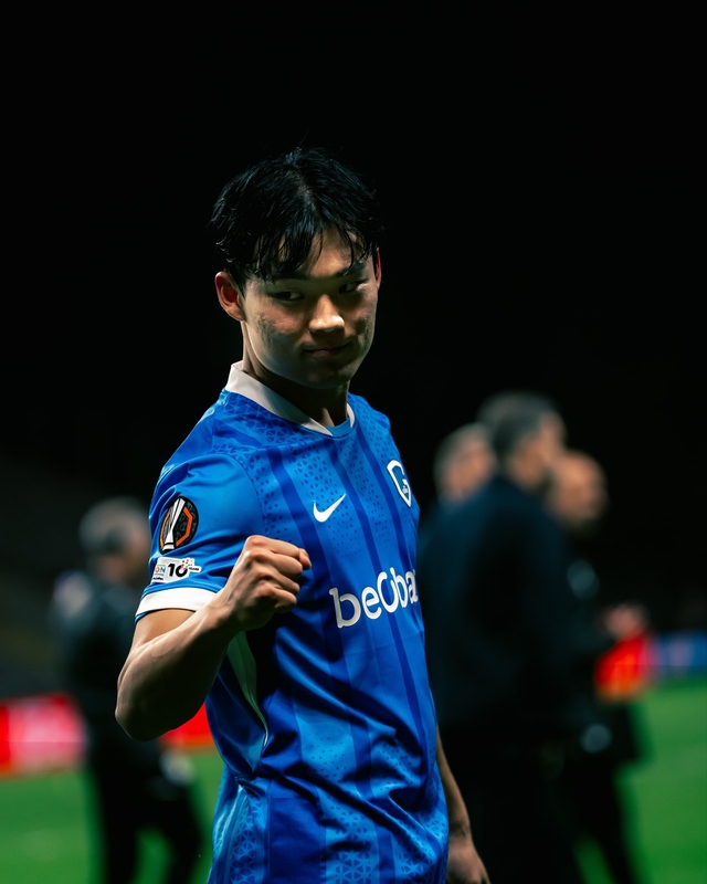 헹크의 오현규. 헹크 SNS