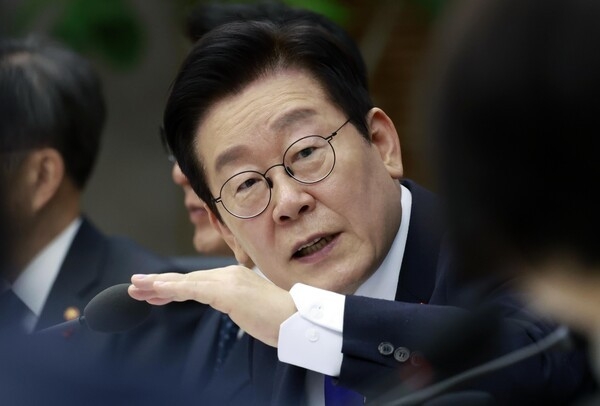 이재명 대통령이 16일 세종시 정부세종청사에서 열린 국무회의에서 발언하고 있다. 뉴시스