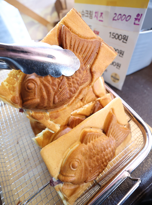 1개 2000원… ‘金붕어빵’