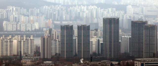 서울 시내 아파트 단지 모습. 연합뉴스.