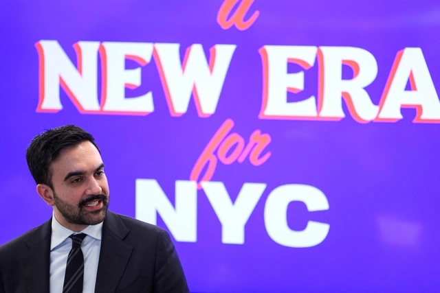 조란 맘다니 뉴욕시장 당선인 AFP 연합뉴스