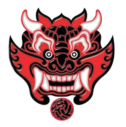 한국 축구대표팀 응원단 붉은 악마 상징인 치우천황. 위서인 ‘환단고기’ 속 인물이라며 비판하는 이들이 있는데, 응원단은 홈페이지에서 중국 ‘사기’ 기록을 근거로 승리를 상징하는 군신(軍神)이라고 설명하고 있다.