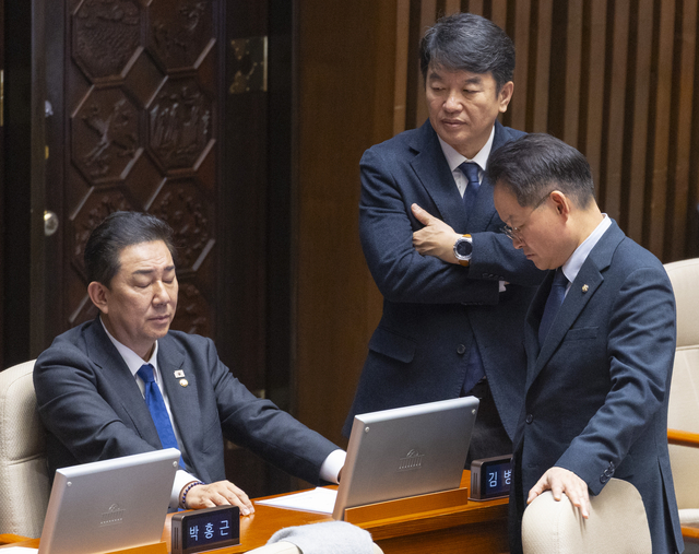 전 원내대표와 현 대행