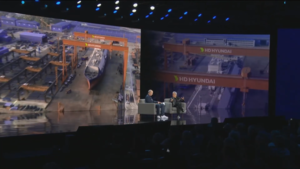 젠슨 황, CES서 HD현대와 협력 강조 “디지털 트윈 완벽 구현, 엄청나”