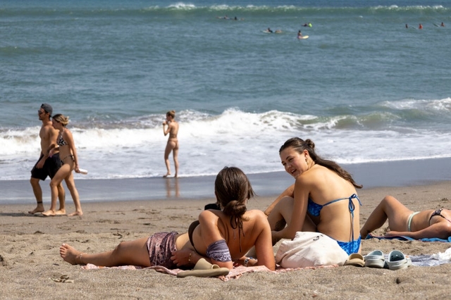 인도네시아 발리 캉구 해변. EPA 연합뉴스